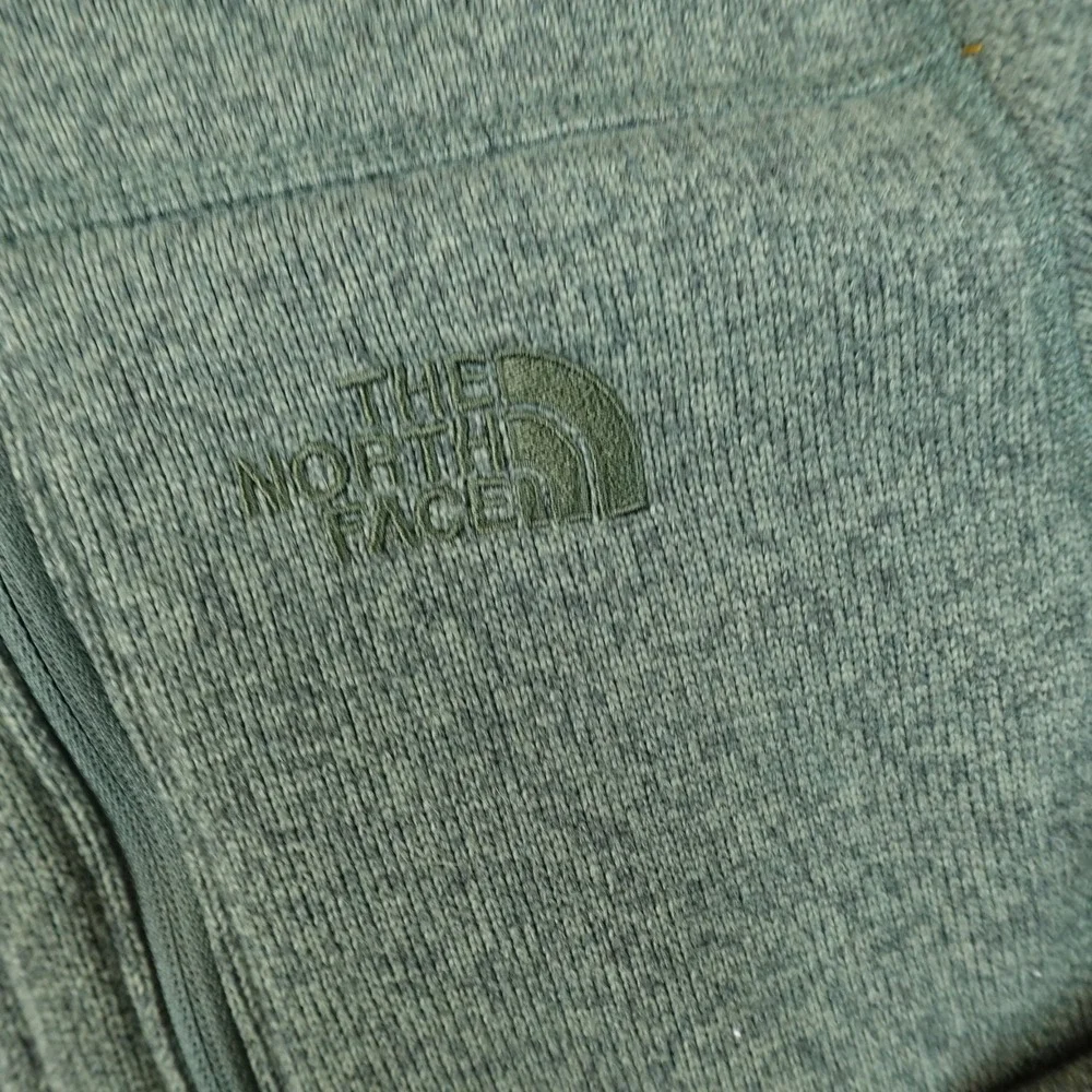 North Face Jacket Mens S Green Full Zip Gordon Lyons Hoodie Sweater Sweatshirt